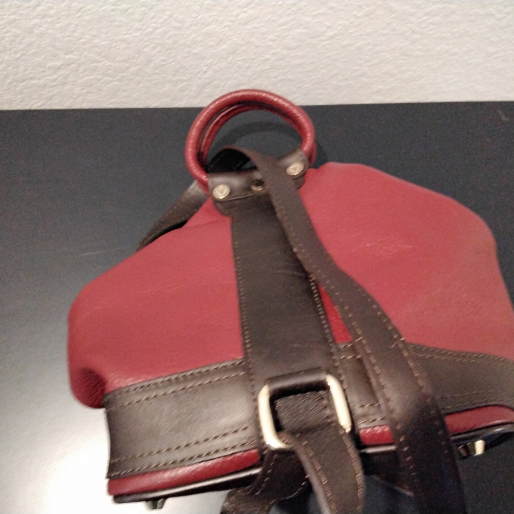Burgundy Valentina Crossbody Bag - Picture 5 of 6
